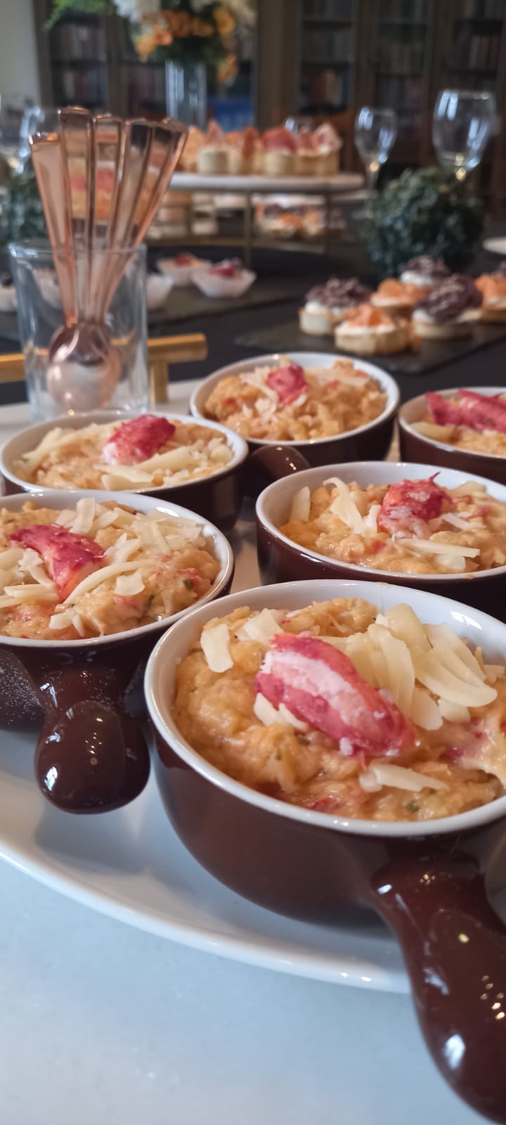 Chupe de centolla en cocotte